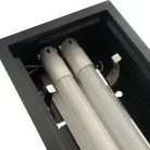 LED fénycső armatúra 2x T8 36W 150x1200 mm IP20 - TL301B