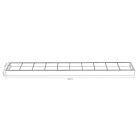 LED Féncső armatúra 2 x T8 / 1200 mm Fehér IP20 - TL301