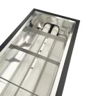LED fénycső armatúra 2 x T8 36W 200x1200 mm IP20 - TL302B