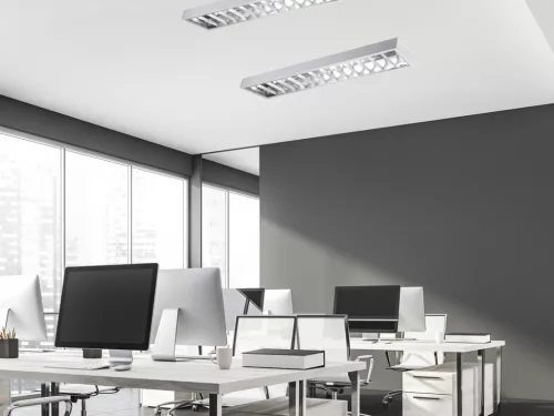 LED fénycső armatúra 2 x T8 36W 200x1200 mm IP65 - TL302