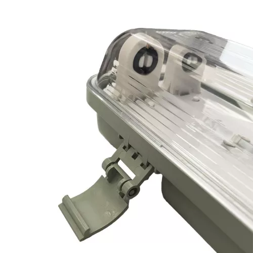 LED fénycső armatúra 2x T8 36W 1260x140x100 mm IP65 - TL401