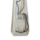 LED Féncső armatúra 2 x T8 / 1200 mm Halványzöld IP65 - TL401