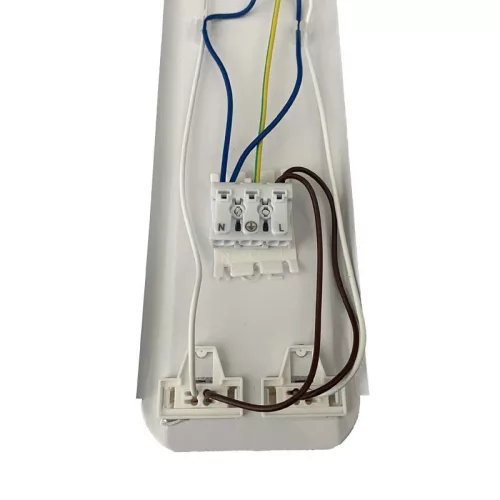 LED fénycső armatúra 2x T8 36W 1260x140x100 mm IP65 - TL401