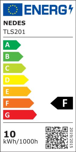 LED fénycső 9W T8, 600mm, 6500K hideg fehér, G13 foglalat - TLS201/25