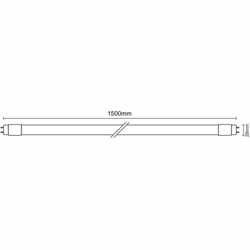 LED Fénycső T8 22W, 1500 mm, 4100K semleges fehér, G13 foglalat - TLS323/25