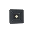 Öntapadós szalagtartó 2,8mm fekete 100db - TMA1212/BK