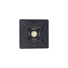 Öntapadós szalagtartó 4,8mm fekete 100db - TMA2828/BK