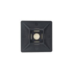 Öntapadós szalagtartó 4,8mm fekete 100db - TMA2828/BK