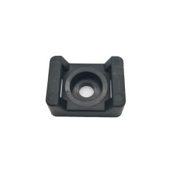 Kábelrögzítő nyereg max 4,8mm fekete 100db - TMS01/BK