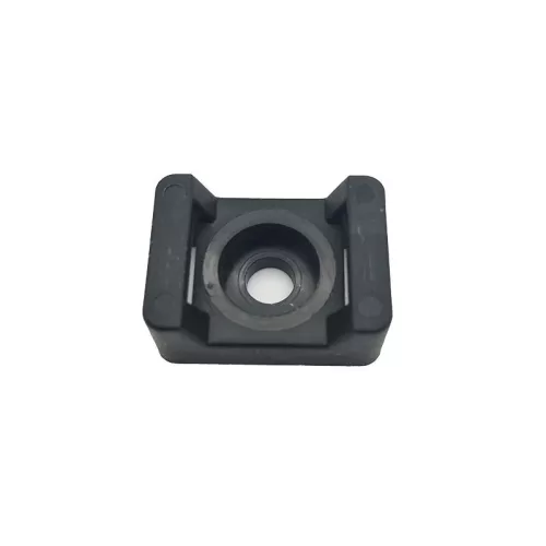 Kábelrögzítő nyereg max 4,8mm fekete 100db - TMS01/BK