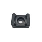 Kábelkötöző tartó nyereg fekete max. 9 mm-ig - TMS02/BK