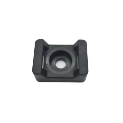 Kábelrögzítő nyereg max 9mm fekete 100db - TMS02/BK