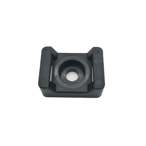 Kábelkötöző tartó nyereg fekete max. 9 mm-ig - TMS02/BK