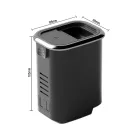 Intelligens vezeték nélküli kézi porszívó 450W 2x2500mAh HEPA V1100