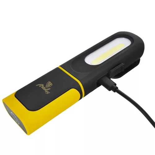 LED tölthető munkalámpa 5W COB+3W SMD 350+70 lm, IP44, Li-Ion 1200mAh - WL09R