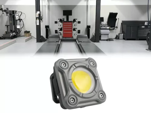 LED tölthető munkalámpa 15W, IPX4, Li-Ion 2000mAh, COB 1000 lm, mágneses tartó, USB-C - WL10R