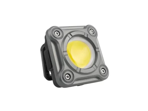 LED tölthető munkalámpa 15W, IPX4, Li-Ion 2000mAh, COB 1000 lm, mágneses tartó, USB-C - WL10R