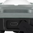 LED tölthető munkalámpa 15W, IPX4, Li-Ion 2000mAh, COB 1000 lm, mágneses tartó, USB-C - WL10R