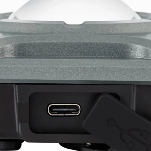 LED tölthető munkalámpa 15W, IPX4, Li-Ion 2000mAh, COB 1000 lm, mágneses tartó, USB-C - WL10R