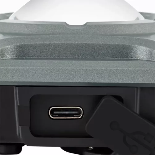 LED tölthető munkalámpa 15W, IPX4, Li-Ion 2000mAh, COB 1000 lm, mágneses tartó, USB-C - WL10R