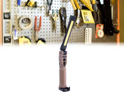 LED tölthető munkalámpa 10W, IPX4, Li-Ion 2000mAh, több fénymód, powerbank, USB-C - WL11R