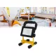 LED Tölthető munkalámpa 10W 800lm IP54 PC/ABS/acél WL20R