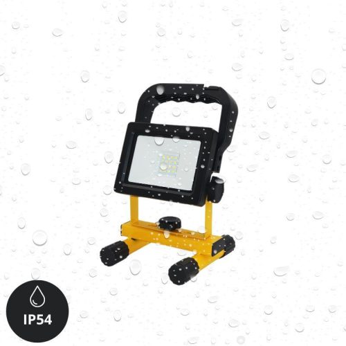 LED Tölthető munkalámpa 10W 800lm IP54 PC/ABS/acél WL20R