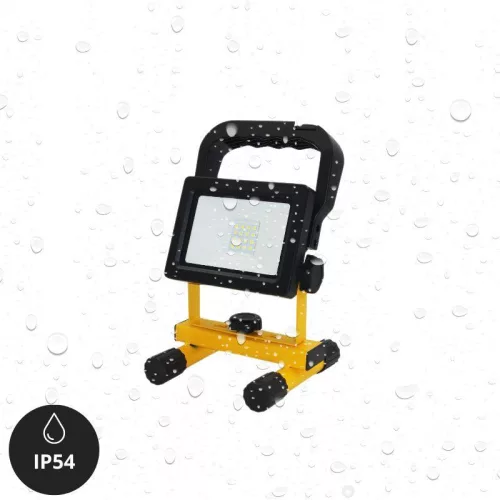 LED Tölthető munkalámpa 10W 800lm IP54 PC/ABS/acél WL20R