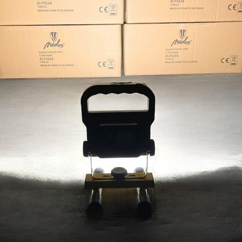 LED Tölthető munkalámpa 10W 800lm IP54 PC/ABS/acél WL20R