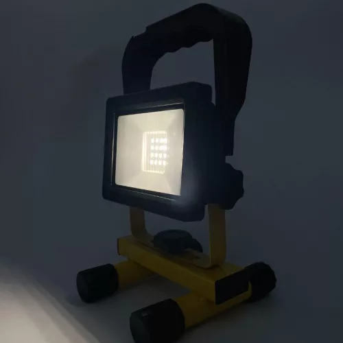 LED Tölthető munkalámpa 10W 800lm IP54 PC/ABS/acél WL20R