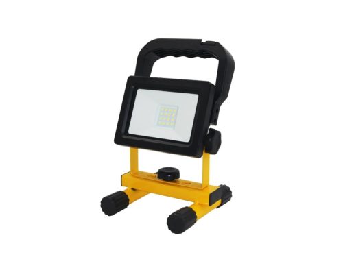 LED Tölthető munkalámpa 10W 800lm IP54 PC/ABS/acél WL20R