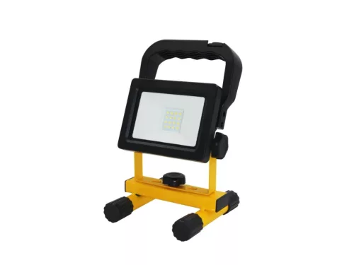 LED Tölthető munkalámpa 10W 800lm IP54 PC/ABS/acél WL20R