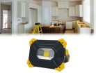 LED Tölthető munkalámpa 10W 1000lm IP54 Li-Ion 4400mAh WL21R
