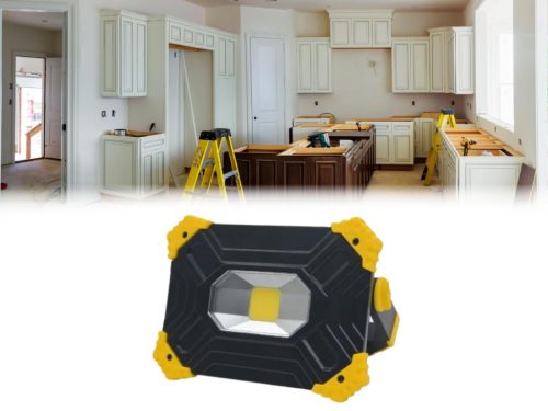LED Tölthető munkalámpa 10W 1000lm IP54 Li-Ion 4400mAh WL21R