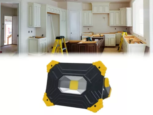 LED Tölthető munkalámpa 10W 1000lm IP54 Li-Ion 4400mAh WL21R