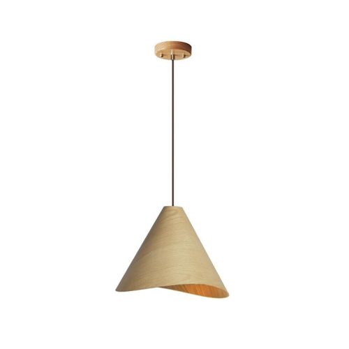 LED függő fa lámpa E27 foglalattal 60W 330x250x1500mm IP20 - WRE011