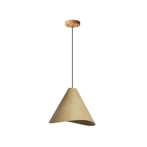 LED függő fa lámpa E27 foglalattal 60W 330x250x1500mm IP20 - WRE011