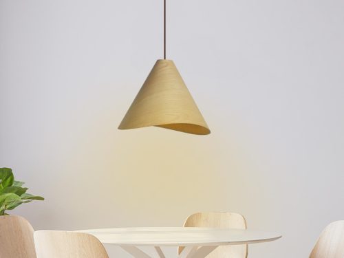 LED függő fa lámpa E27 foglalattal 60W 330x250x1500mm IP20 - WRE011