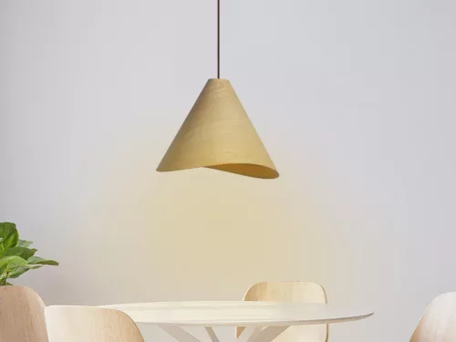 LED függő fa lámpa E27 foglalattal 60W 330x250x1500mm IP20 - WRE011