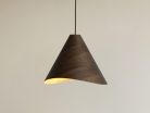 Tömör tölgyfa függőlámpa E27 foglalattal, Ø330x250 mm, max 60W - WRE021