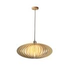 Tömör fa függőlámpa E27 foglalat, max. 60W, Ø450x190 mm - WRE121