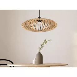 Tömör fa lámpa E27 / 450 - WRE131