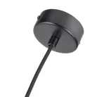 Tömör kőrisfa gömb függőlámpa GU10 foglalattal, Ø110 mm, max 10W - WRG021