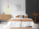 Tömör kőrisfa függőlámpa GU10 foglalattal, Ø80x130 mm, max 10W - WRG031
