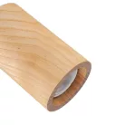 Tömör kőrisfa függőlámpa GU10 foglalattal, Ø80x130 mm, max 10W - WRG031