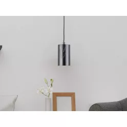   Tömör kőrisfa függőlámpa GU10 foglalattal, Ø80x130 mm, max 10W - WRG041