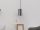Tömör kőrisfa függőlámpa GU10 foglalattal, Ø80x130 mm, max 10W - WRG041