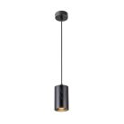Tömör kőrisfa függőlámpa GU10 foglalattal, Ø80x130 mm, max 10W - WRG041