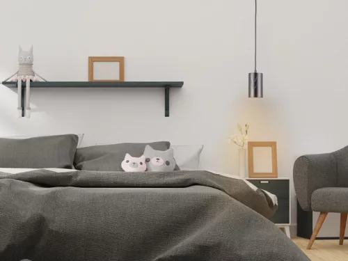 Tömör kőrisfa függőlámpa GU10 foglalattal, Ø80x130 mm, max 10W - WRG041