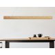 LED függő tömör fa lámpa 26W 2000lm 4000K IP20 1500x80x22mm - WRL0122